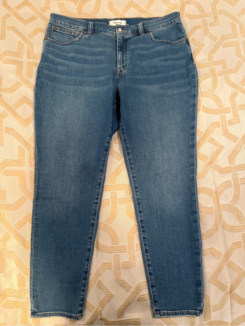 Madewell Skinny Jeans in Medium Blue Wash